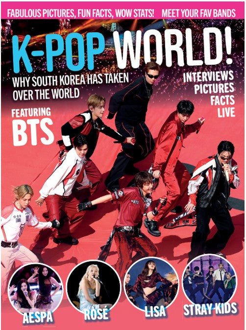 K-Pop World Magazine 2026 BTS, Stray Kids, Lisa, Rosé & Aespa (Pre-Order)