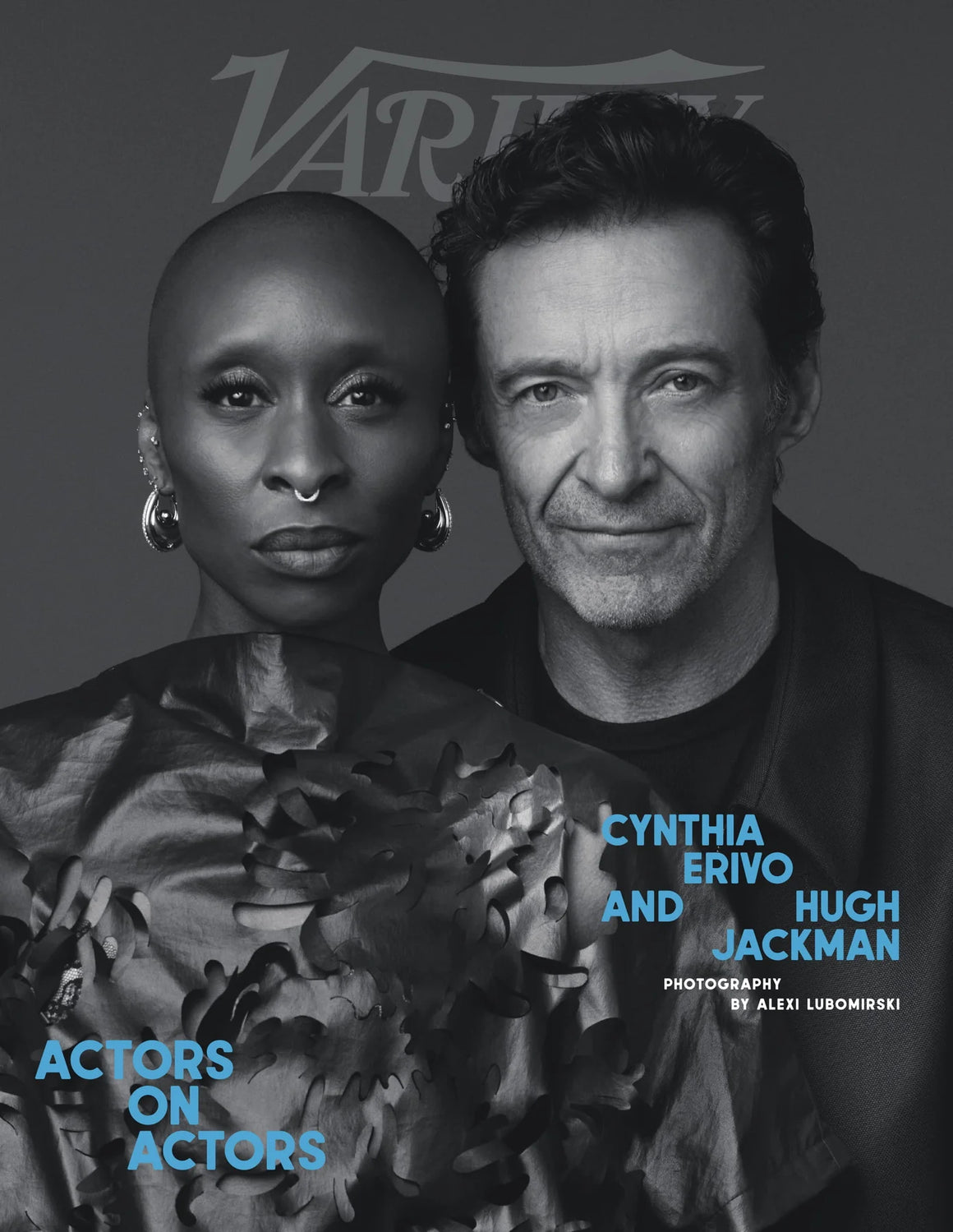 Variety - Actors on Actors Cover: Cynthia Erivo & Hugh Jackman
