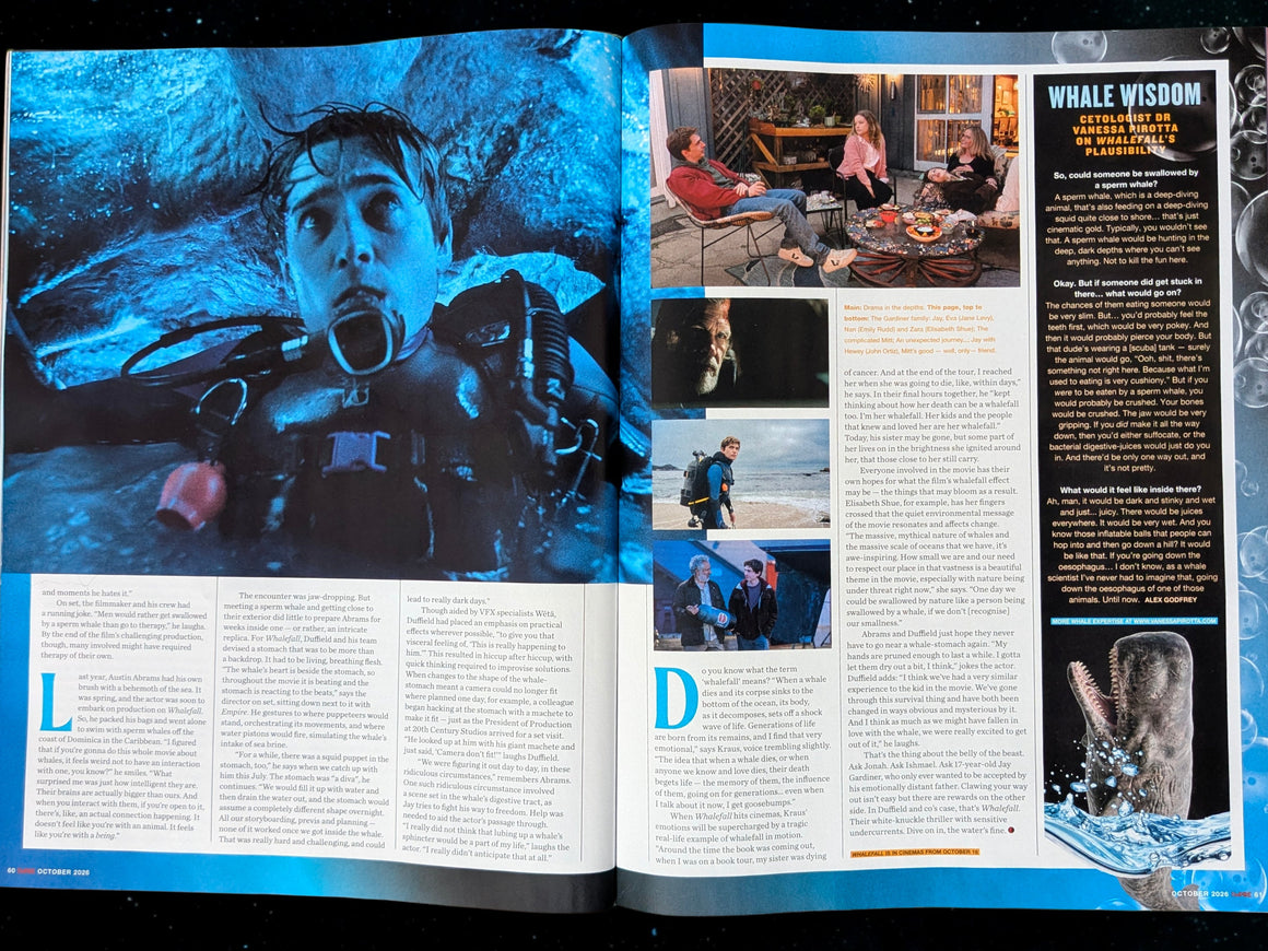 Empire Magazine October 2026 - Austin Abrams, Whalefall