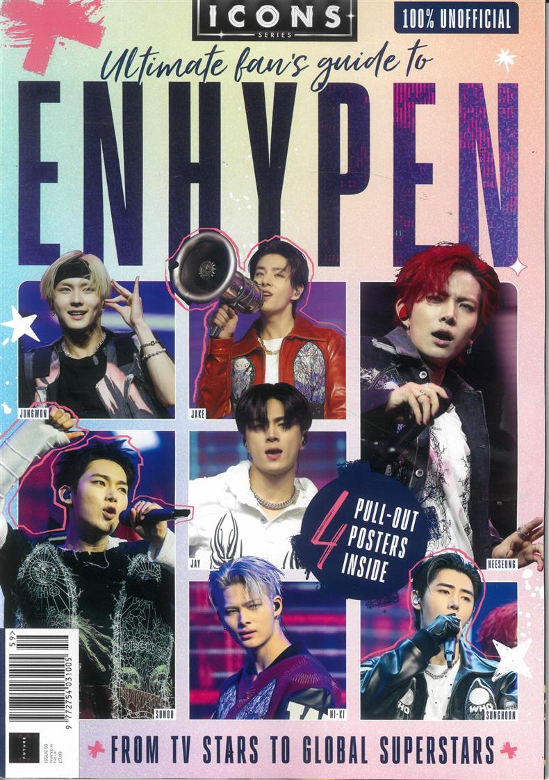 Icons Series Magazine #59 2025 - Ultimate Fan's Guide To ENHYPEN