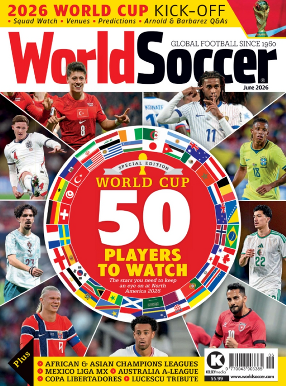 World Soccer June 2026 World Cup Kick-off - 50 Players To Watch (Pre Order)