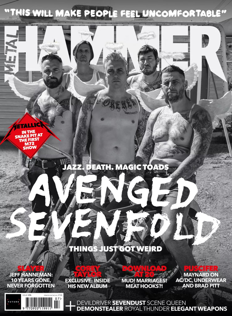Metal Hammer magazine July 2023 Avenged Sevenfold & + 3 Avenged Gifts