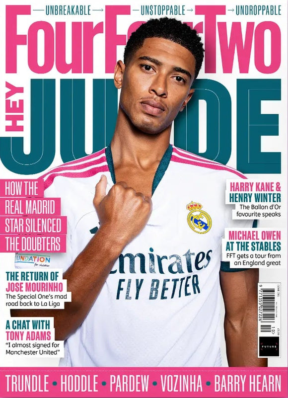 FourFourTwo Magazine Issue 396 - Jude Bellingham Real Madrid