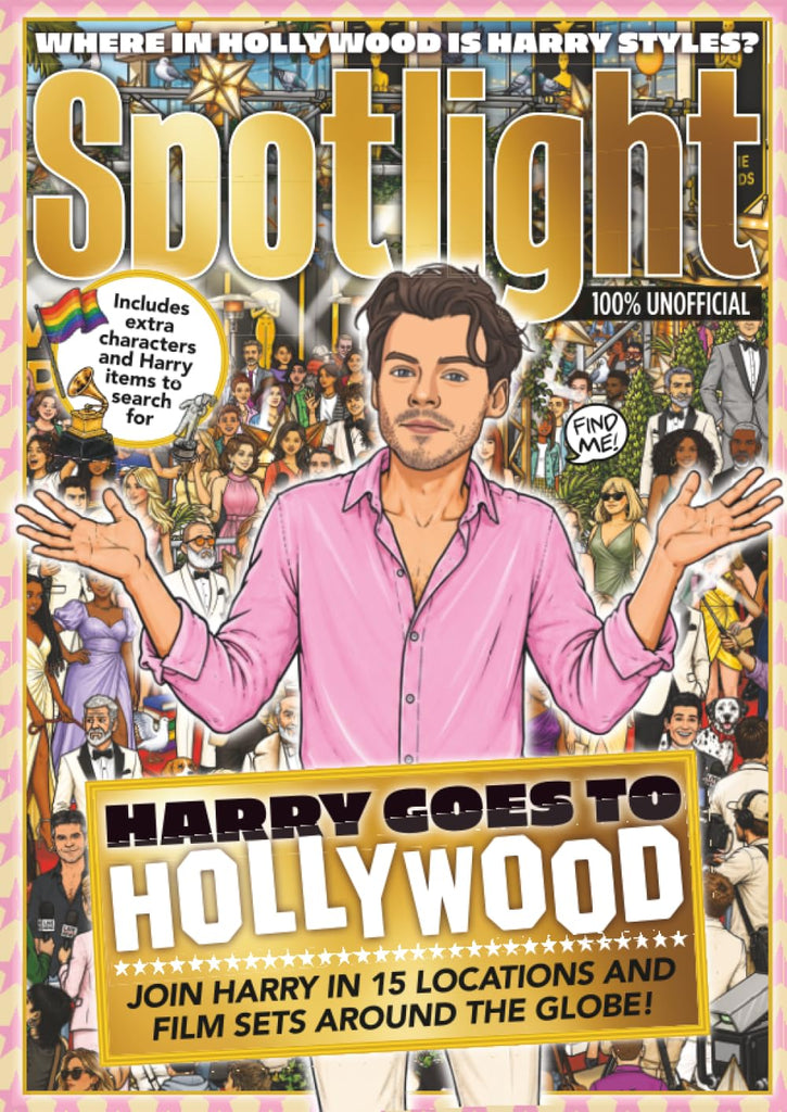 Spotlight Harry Styles Goes to Hollywood Search & Find Activity Book