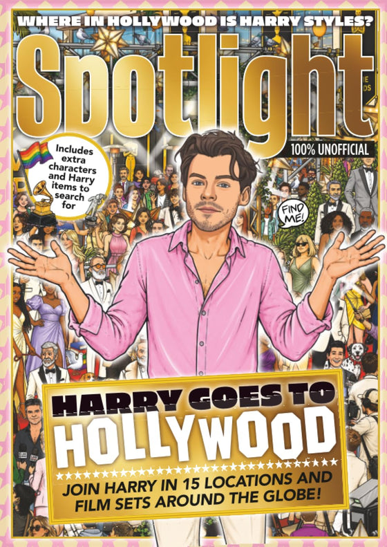 Spotlight Harry Styles Goes to Hollywood Search & Find Activity Book