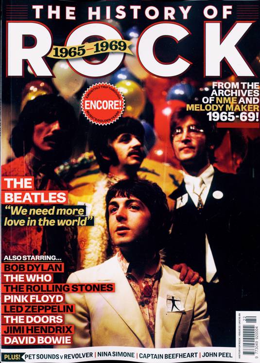 The History of Rock 1965 to 1969 - The Beatles Bob Dylan Pink Floyd