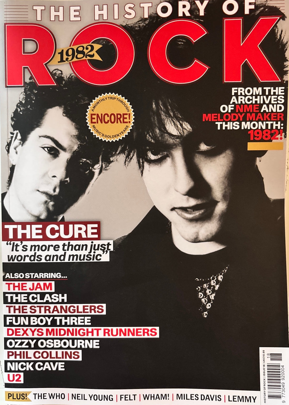 The History Of Rock 1982 Magazine Issue #18 - The Cure