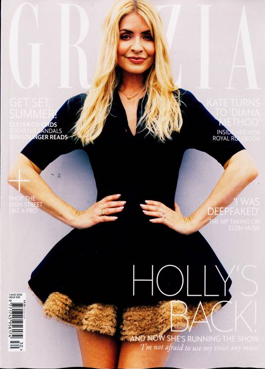 Grazia Magazine UK August 2026: Holly Willoughby