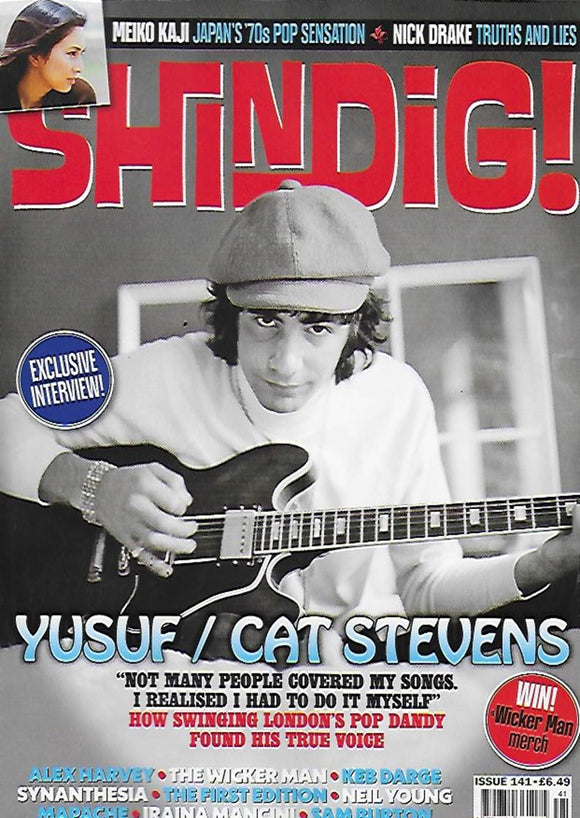 SHINDIG MAGAZINE - Issue 141 YUSUF // CAT STEVENS Exclusive Interview
