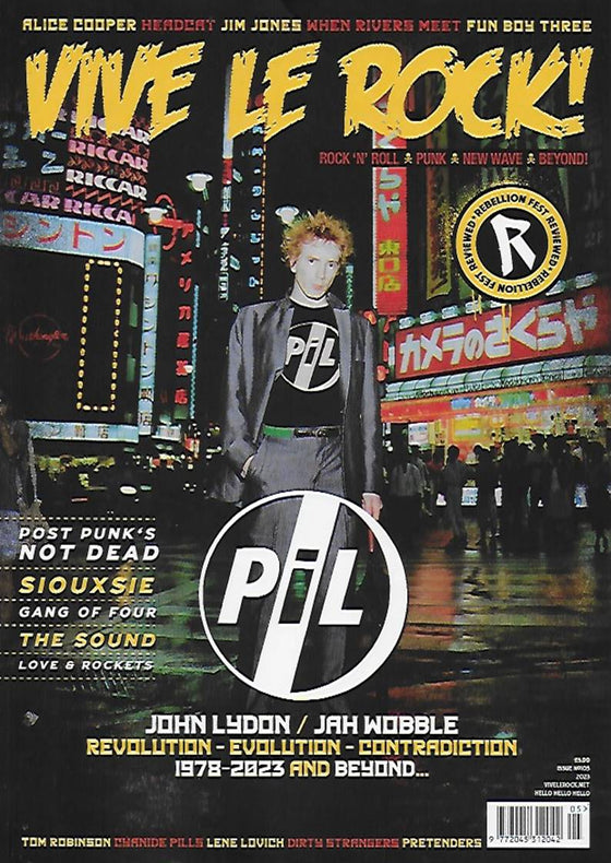 Vive Le Rock Magazine #105 John Lydon Sex Pistols