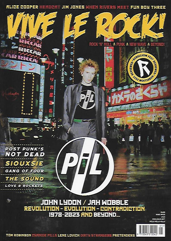 Vive Le Rock Magazine #105 John Lydon Sex Pistols