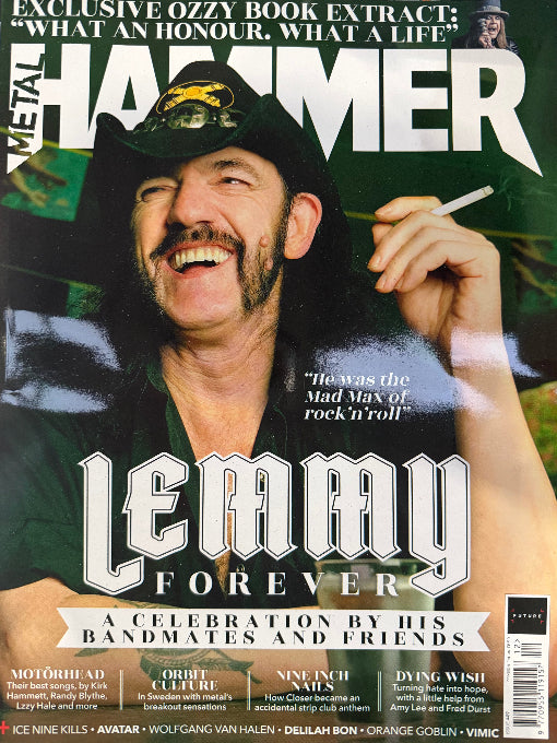 METAL HAMMER #407 December 2025 - Lemmy Kilmister - MOTORHEAD - Ozzy Osbourne - Nine Inch Nails