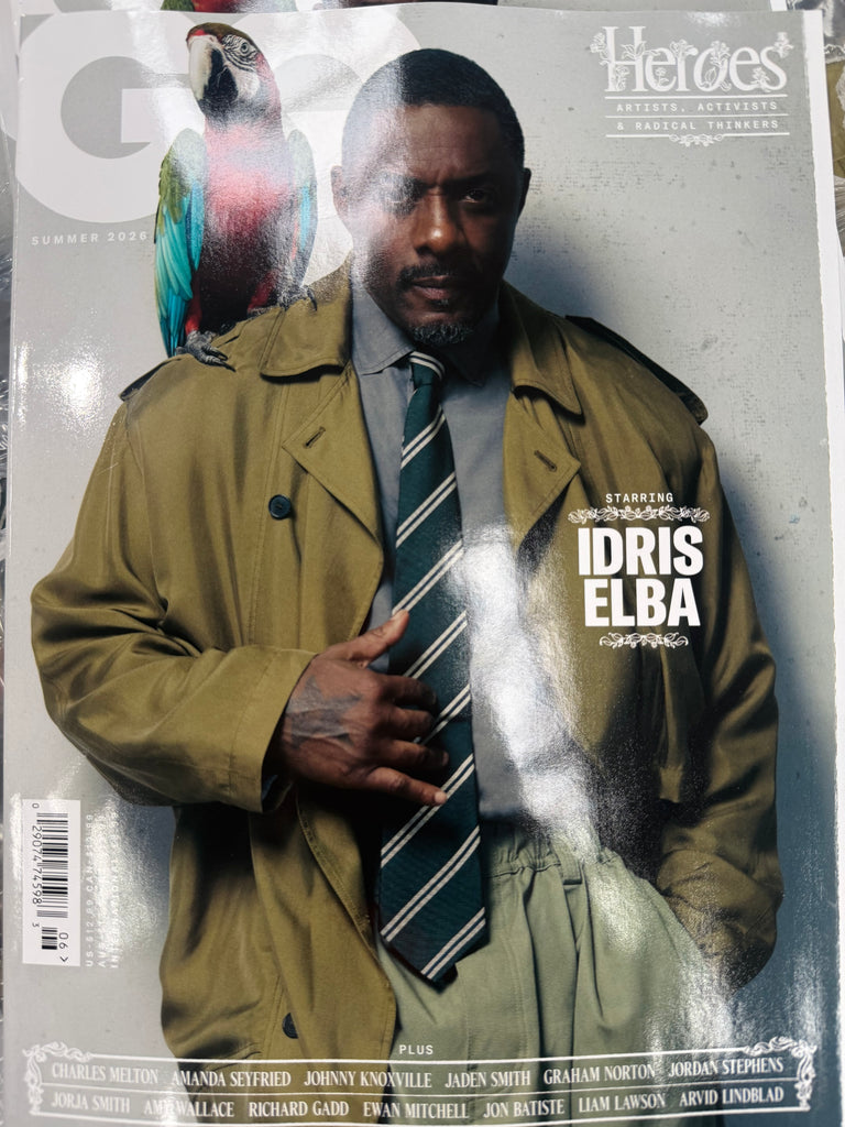 BRITISH GQ Summer 2026 Idris Elba Heroes Cover