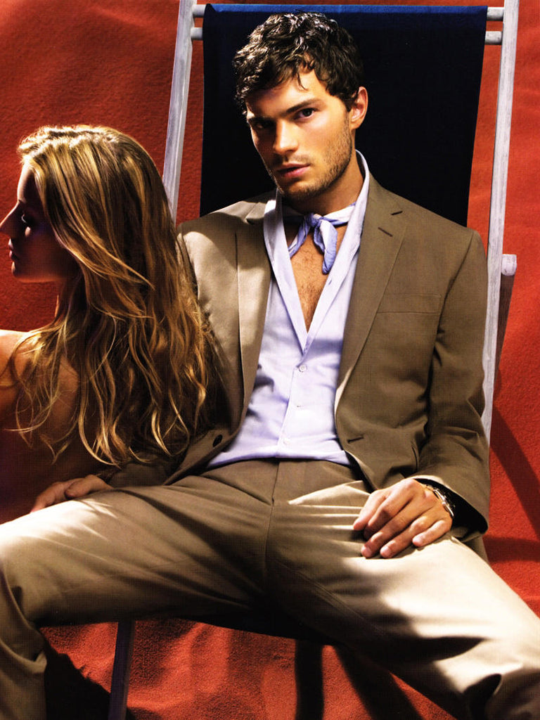 BRITISH GQ Magazine April 2008 Jamie Dornan for Aquascutum Spring 2008