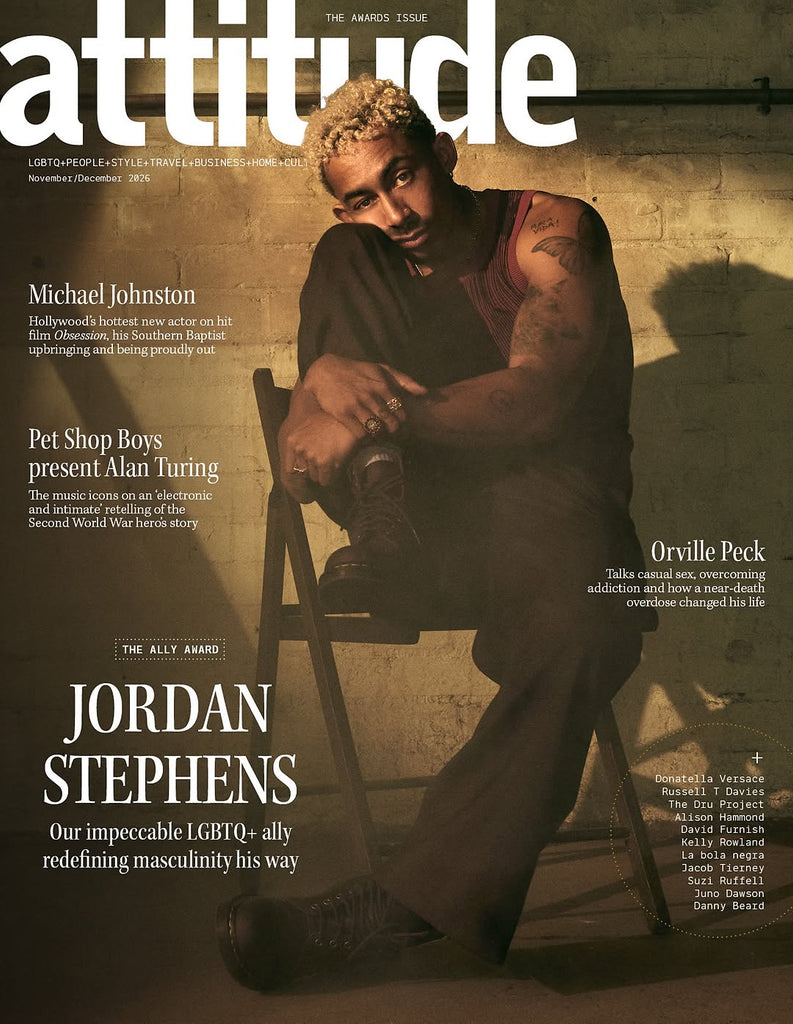 Attitude Magazine November/December 2026 - Jordan Stephens (Pre-Order)