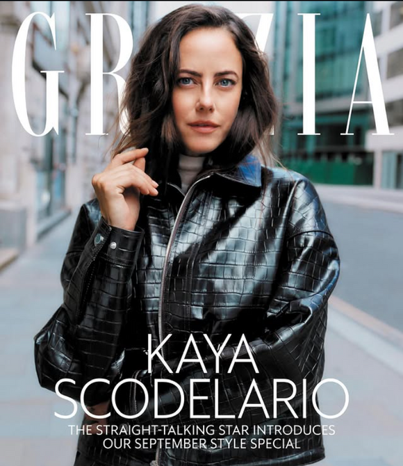 Grazia UK September 2026 – Kaya Scodelario