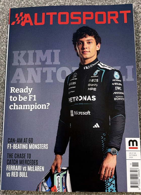 Autosport Magazine 2026 Kimi Antonelli