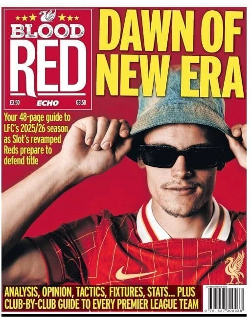 Liverpool Echo Blood Red - Pre-Season Guide 2025/26