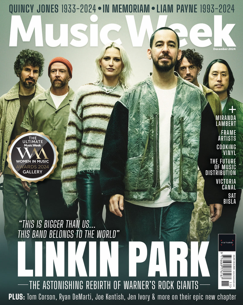 MUSIC WEEK Magazine LINKIN PARK DECEMBER 2024 - YourCelebrityMagazines