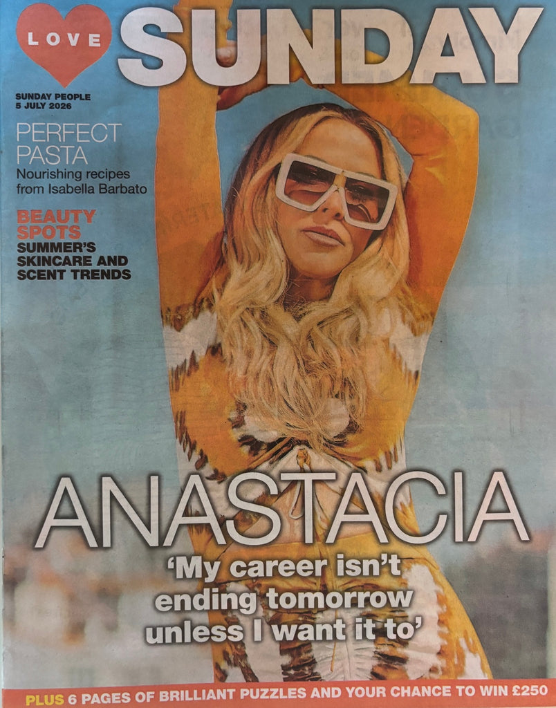 Love Sunday 5 July 2026 - Anastacia
