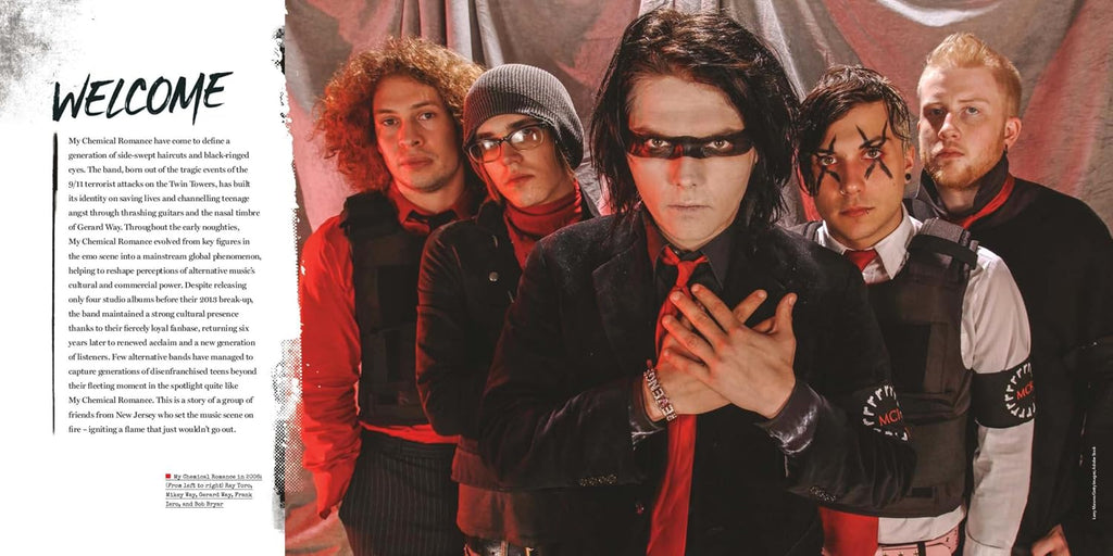 My Chemical Romance - The Story: Special Edition 'Vinyl-Format' Book and pull-out A2 poster (Pre Order)