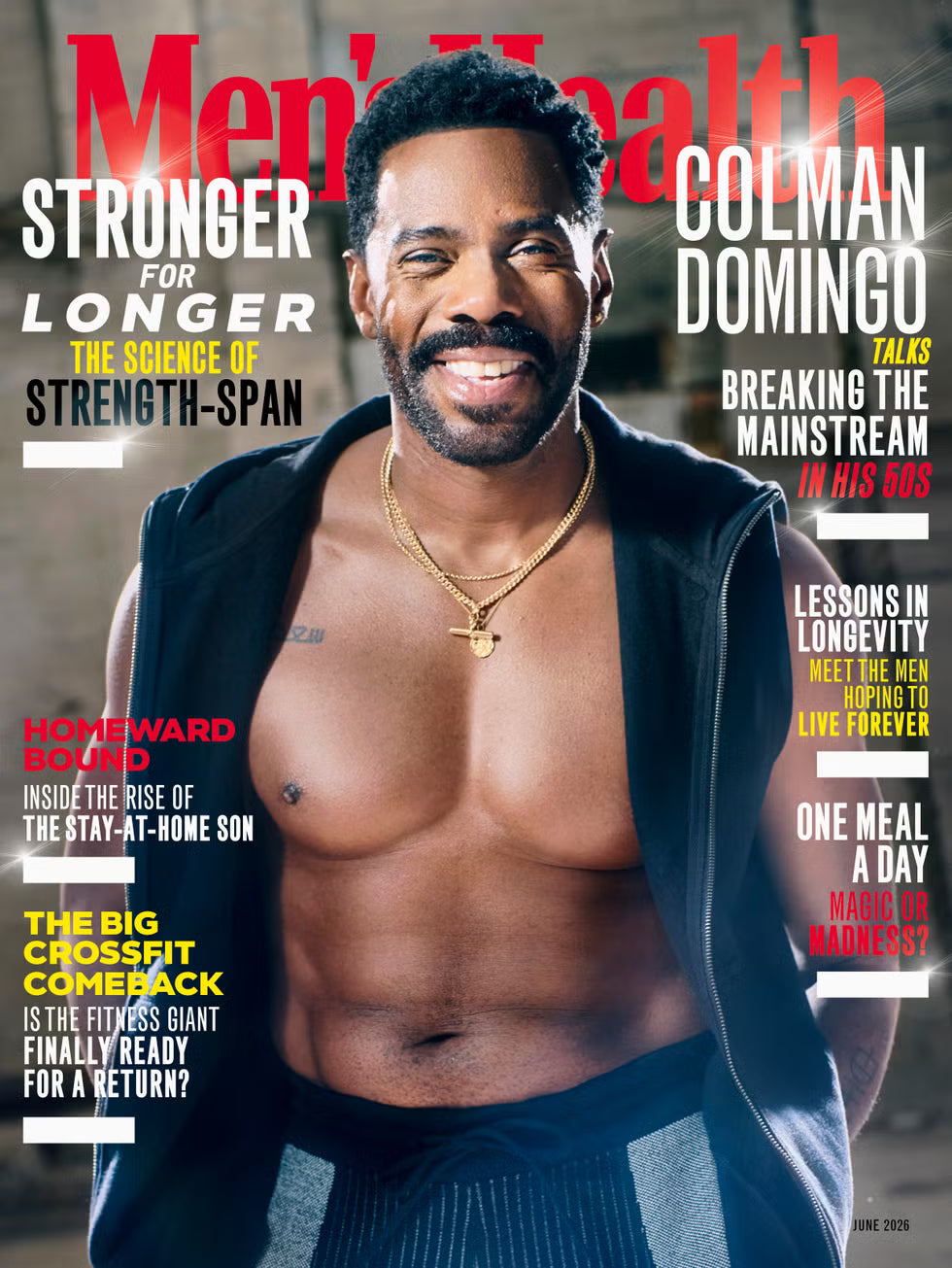 Men's Health Magazine (UK) - June 2026 - Colman Domingo