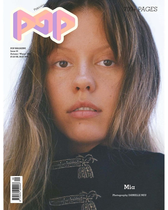 POP MAGAZINE ISSUE 53 AUTUMN WINTER 2025 - Mia Goth cover 2