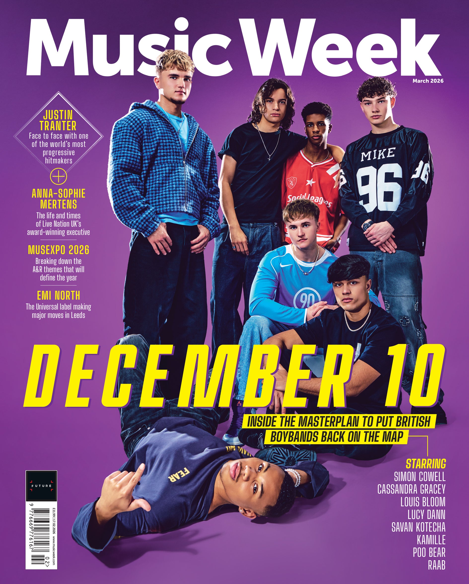 MUSIC WEEK MAGAZINE MARCH 2026 - DECEMBER 10 - YourCelebrityMagazines