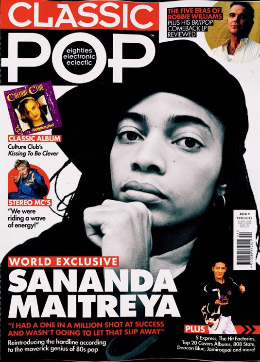 Classic Pop #102: March 2026 - Sananda Maitreya - Robbie Williams - Boy George