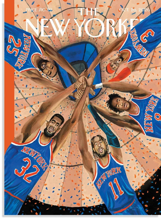 NY KNICKS - THE NEW YORKER MAGAZINE - OCTOBER 2026 - MAKE IT TWO - MARK ULRIKSEN