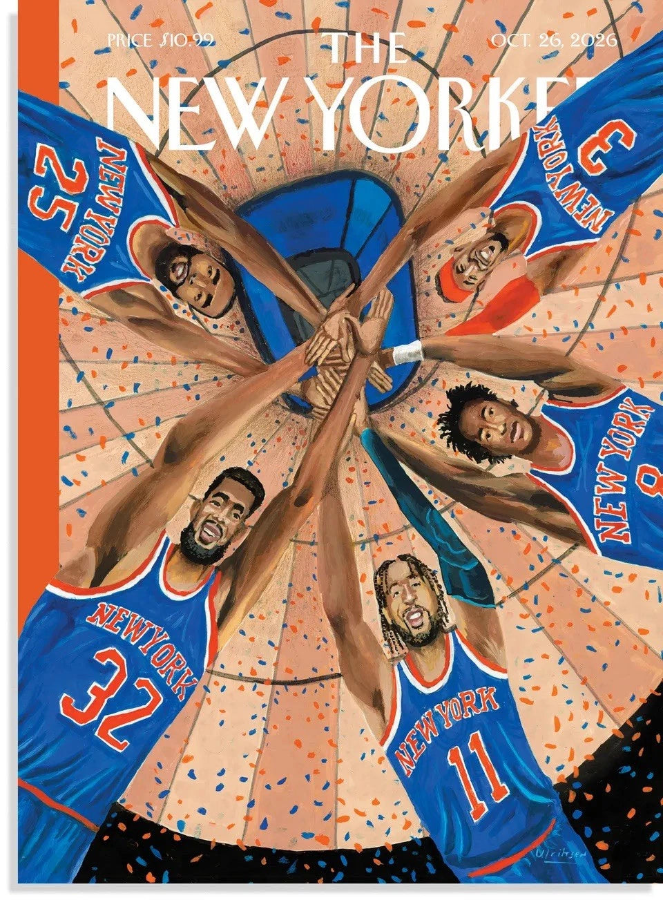 NY KNICKS - THE NEW YORKER MAGAZINE - OCTOBER 2026 - MAKE IT TWO - MARK ULRIKSEN