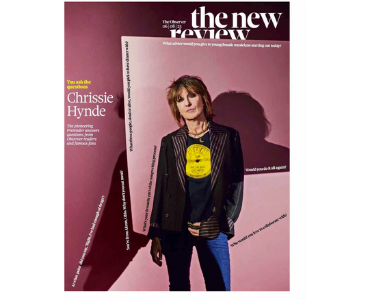 OBSERVER NEW REVIEW 06/08/2023 Chrissie Hynde The Pretenders