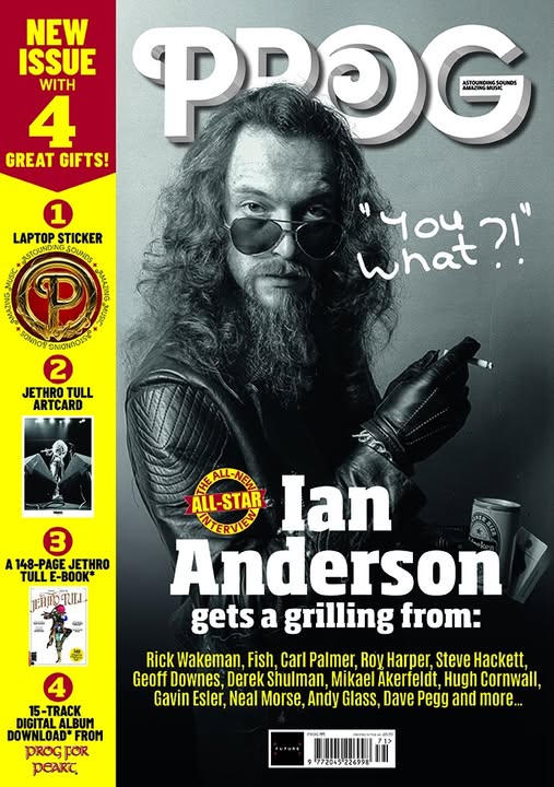 Prog Magazine UK (171) - Ian Anderson Jethro Tull + 4 Free Gifts