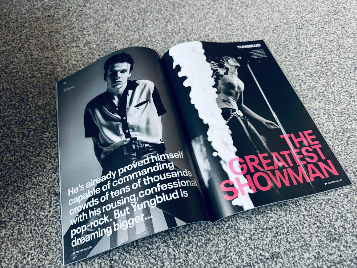The Red Bull Bulletin Magazine YungBlud Feature Dec 25/Jan 26