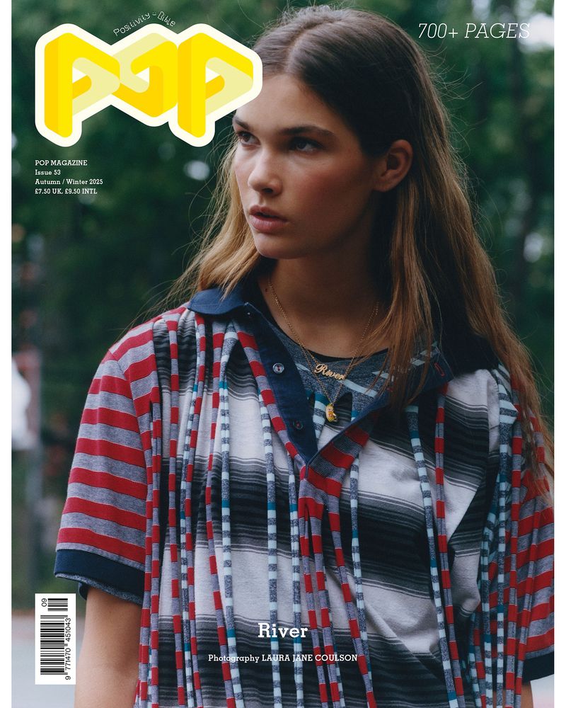POP MAGAZINE ISSUE 53 AUTUMN WINTER 2025 - River Klein Cover