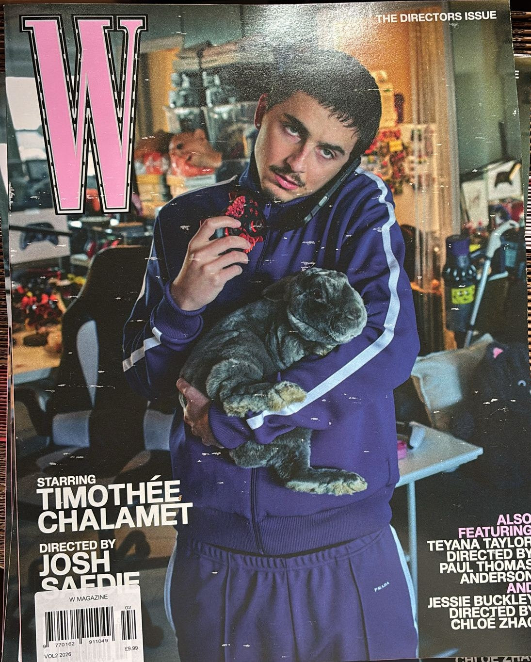 W Magazine Volume Two 2026: The Directors Issue TIMOTHEE CHALAMET (Defective copy)