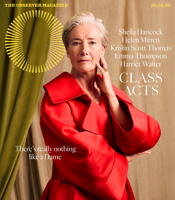 OBSERVER Magazine April 26 2026 Emma Thompson Collectors Cover