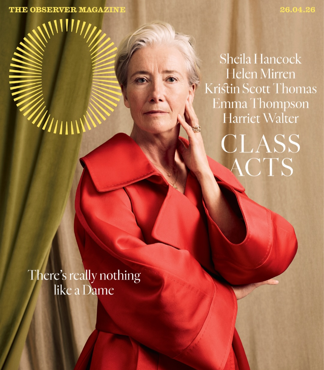 OBSERVER Magazine April 26 2026 Emma Thompson Collectors Cover