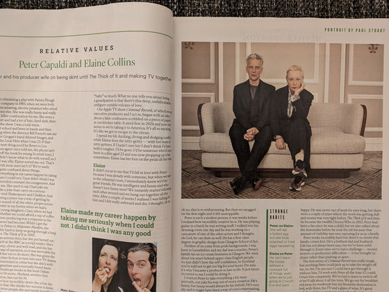 SUNDAY TIMES Magazine 7th June 2026 Peter Capaldi & Elaine Collins