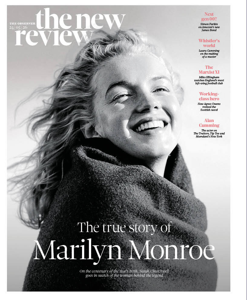 OBSERVER NEW REVIEW 24 May 2026 - Marilyn Monroe cover