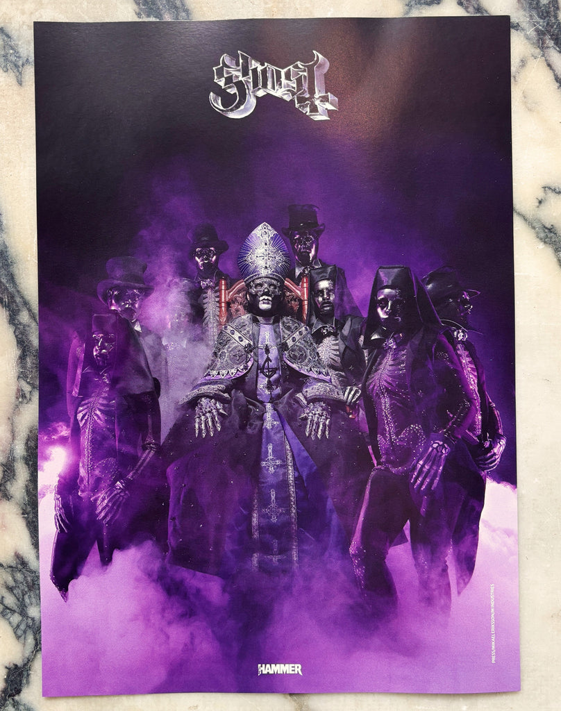 Metal Hammer Magazine (UK) April 2025 (#399) Ghost - Papa V Perpetua + Free Gifts.