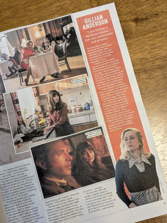 SATURDAY Magazine 08-11-2025 GILLIAN ANDERSON Tom Cullen Trespassers