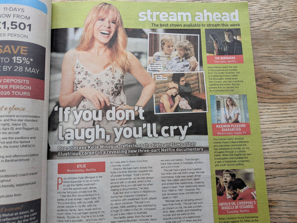 SATURDAY Magazine 16-05-2026 KEELEY HAWES Kylie Minogue Paapa Essiedu