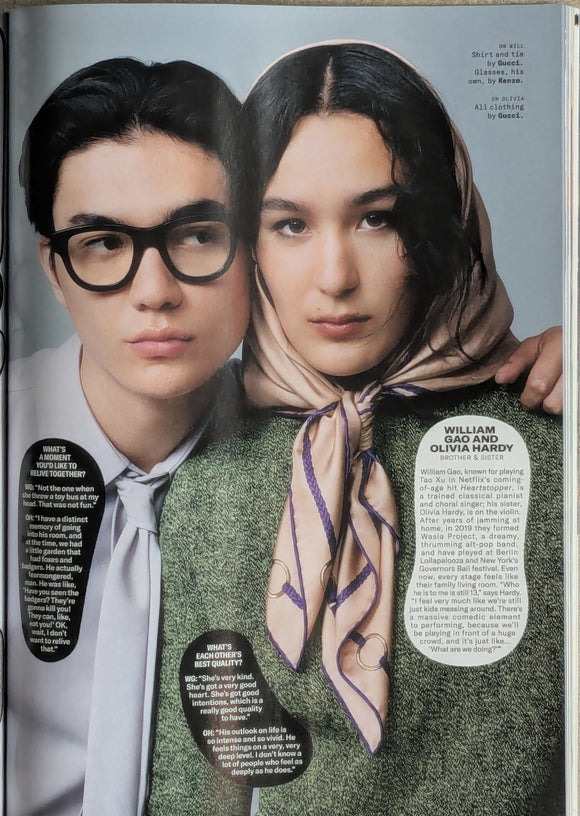 BRITISH GQ Magazine August 2025 Jonathan Bailey William Gao Heartstopper