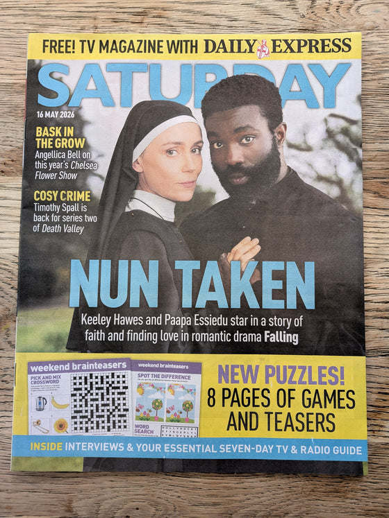 SATURDAY Magazine 16-05-2026 KEELEY HAWES Kylie Minogue Paapa Essiedu