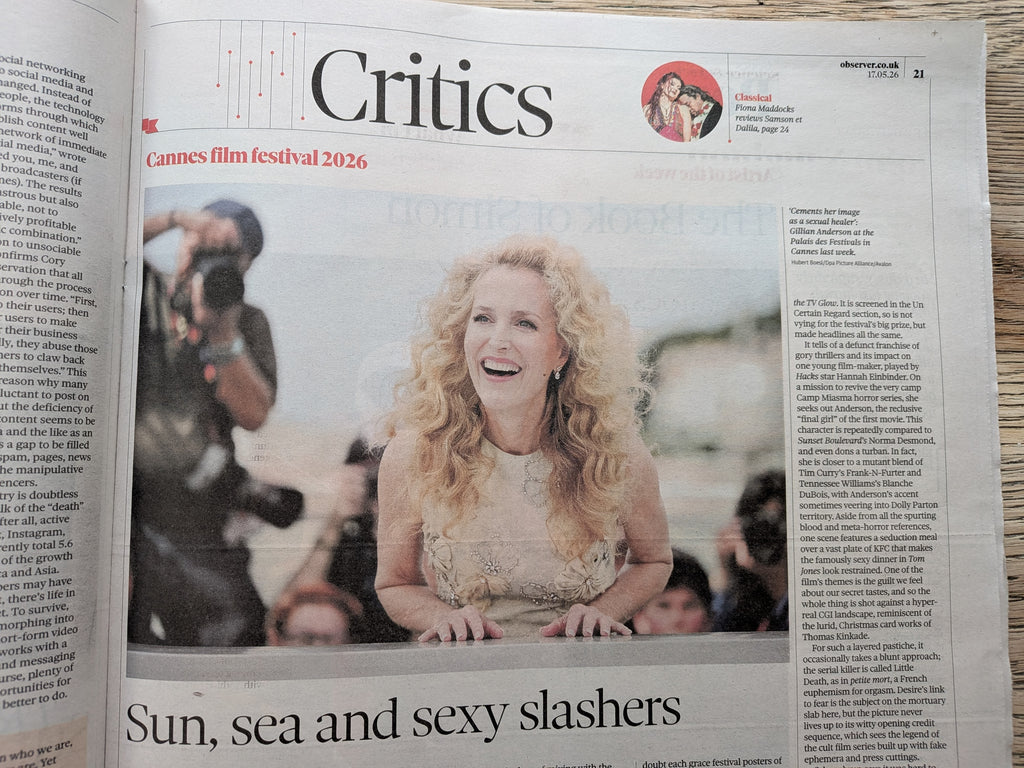 OBSERVER NEW REVIEW 17 May 2026 - Gillian Anderson Paul Simon