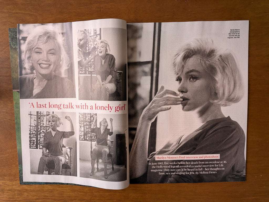 THE TIMES Magazine 9th May 2026 KEELEY HAWES Marilyn Monroe ...
