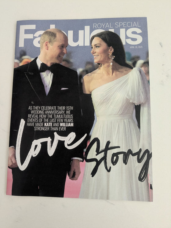 FABULOUS Magazine April 26 2026 Kate Middleton & Prince William