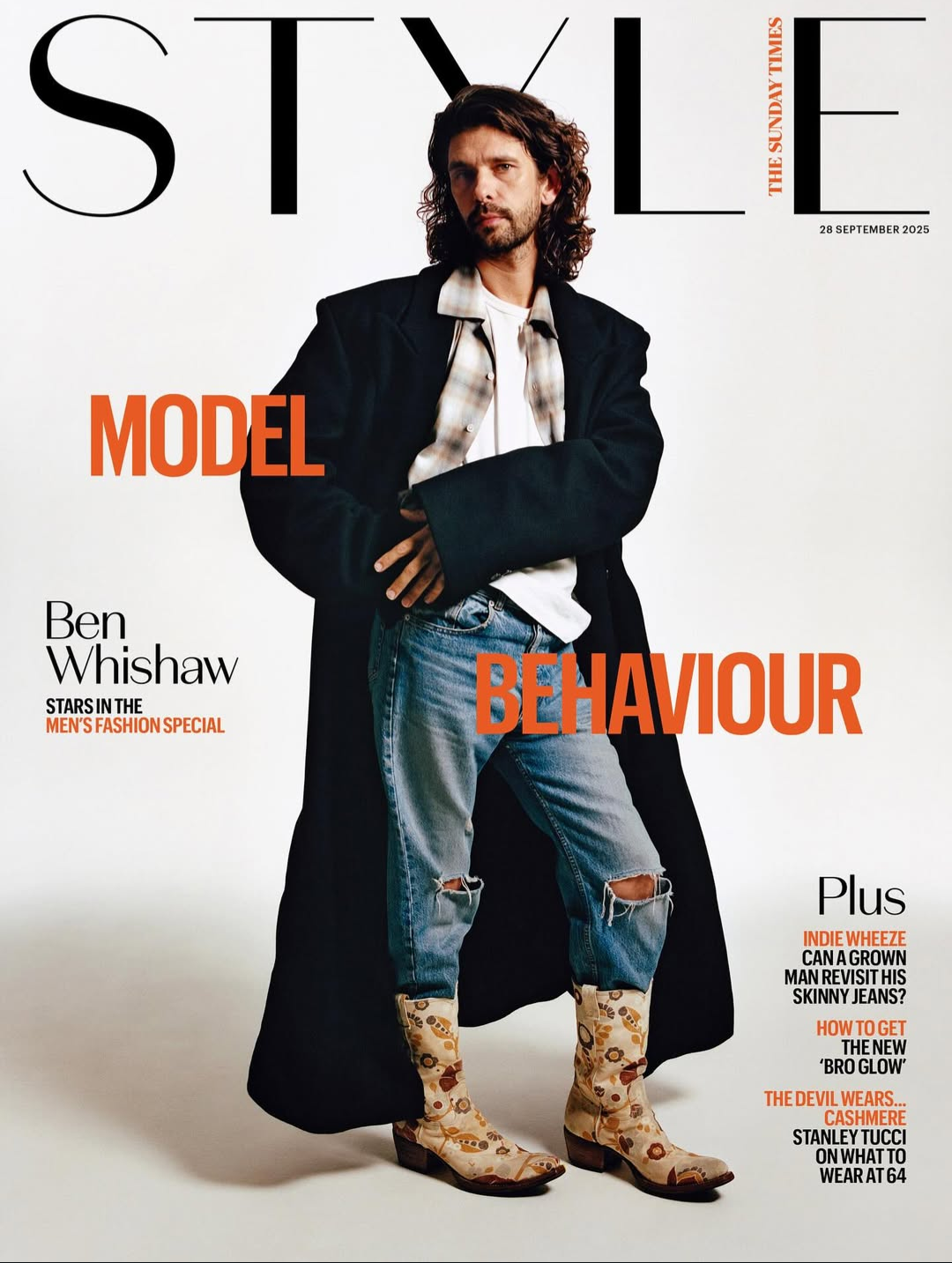 Style Tips Magazine STYLE Magazine 28 September 2025 Ben Whishaw - YourCelebrityMagazines