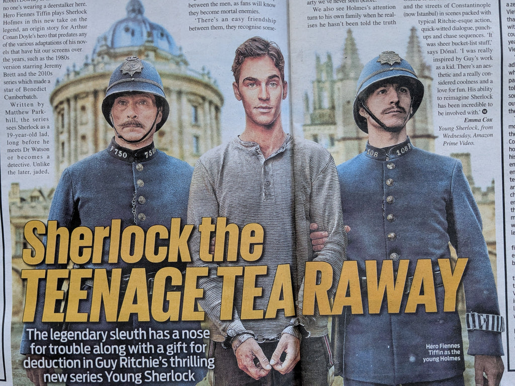 Daily Mail Weekend Magazine February 28 2026 - Hero Tiffin Fiennes Young Sherlock